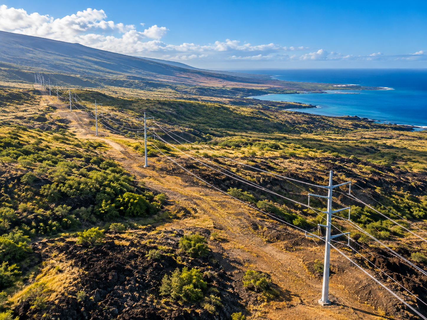 Kawaihae powerline project